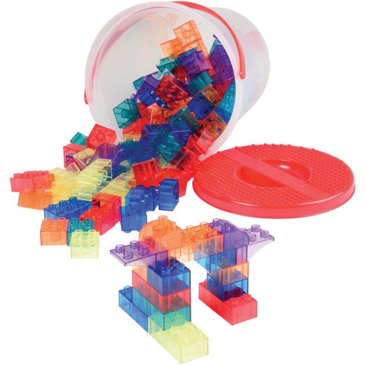 FUY-715 - Crystal Bricks Preschool Sized - 136 PC