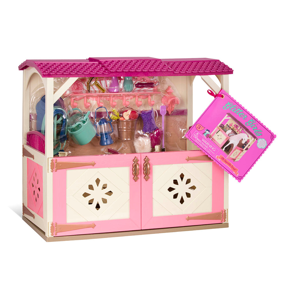 333719 - Horse Barn Playset w/ Accessories